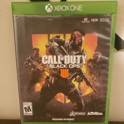 Call Of Duty Black Ops 4 For Xbox One