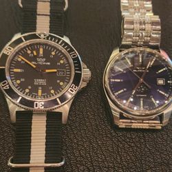 600 For Both Swiss Made GLYCINE Watches 