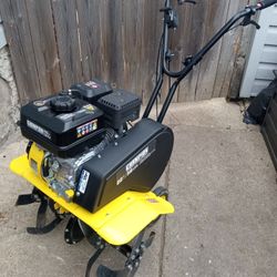 Like-New Champion 22" Inch Adjustable Front Tine Rototiller With Forward And Reverse 