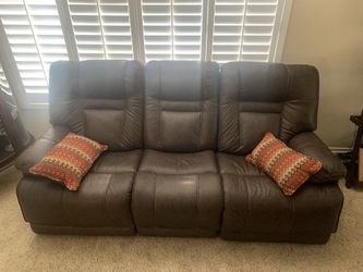 Leather Sofa - Like New