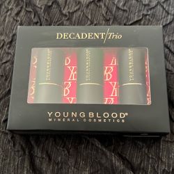 Youngblood Holiday Decadent Pink Prosecco Trio Set