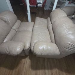 Sectional Couch With Recliner And Love Seat