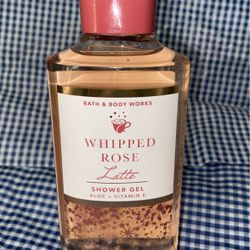 Bath And Body Works Whipped Rose Latte Body Wash 
