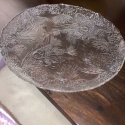 Vintage Glass Plate