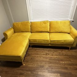 Yellow Couch Fancy 
