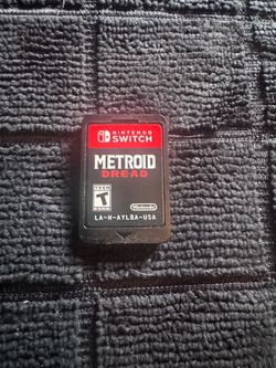 Metroid Dread Nintendo Switch Game Cartridge