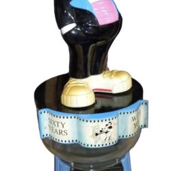 Vintage Mickey Mouse Cast Metal Gumball Machine  New in Box 