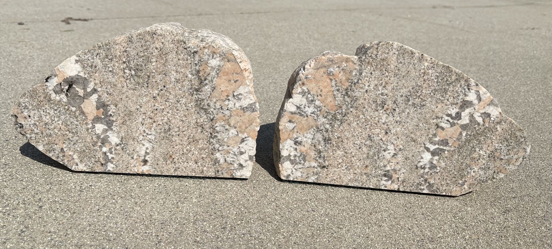 Bookend, rock stones Door stoppers