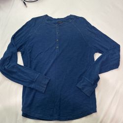 Blue Long Sleeve Shirt