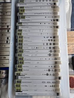 Rubber stamping kits