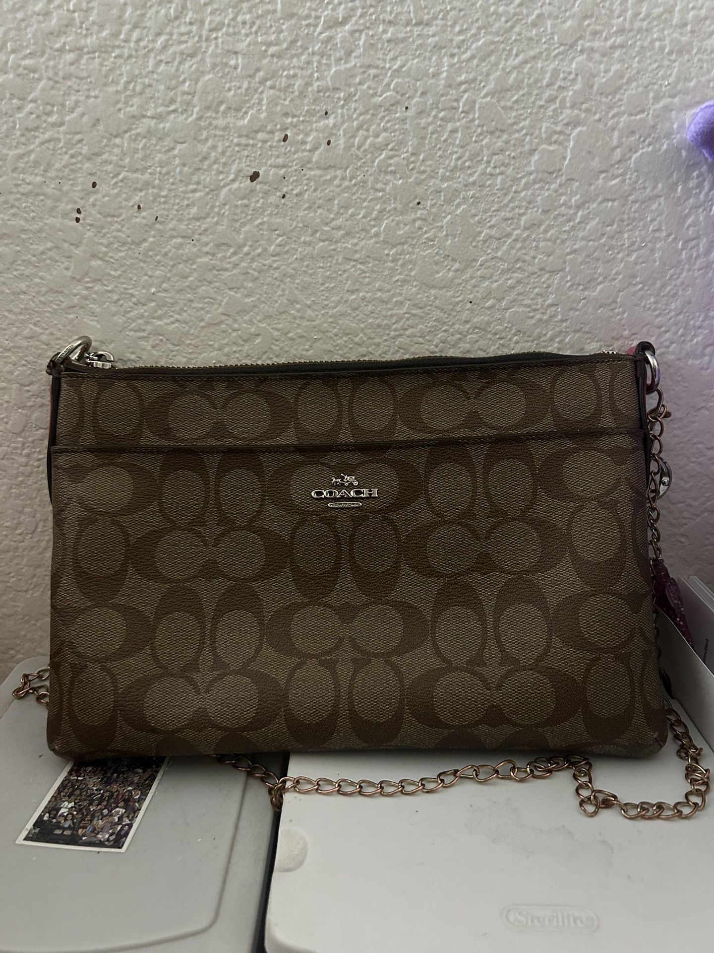 Brown Coach Bag