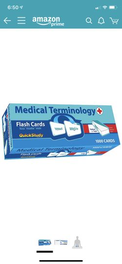 Medical Terminology Flash Cards 