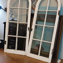 Small accent French doors