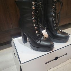 Guess Womens Black Boots