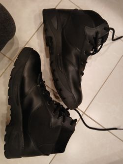 Men's Work Boots Response Gear By T.o.f.c. Style 1078, Size 13 Wide, Slip Resistant, Composite Toe