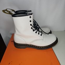 Dr Martens Women's Leather White Size 8