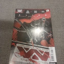 Alien Black White & Blood #1 Cover A Regular Ryan Stegman Cover 1st. Print 2024