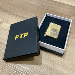 NEW FTP (F The Population) 10 Year Anniversary Gold Logo Lighter