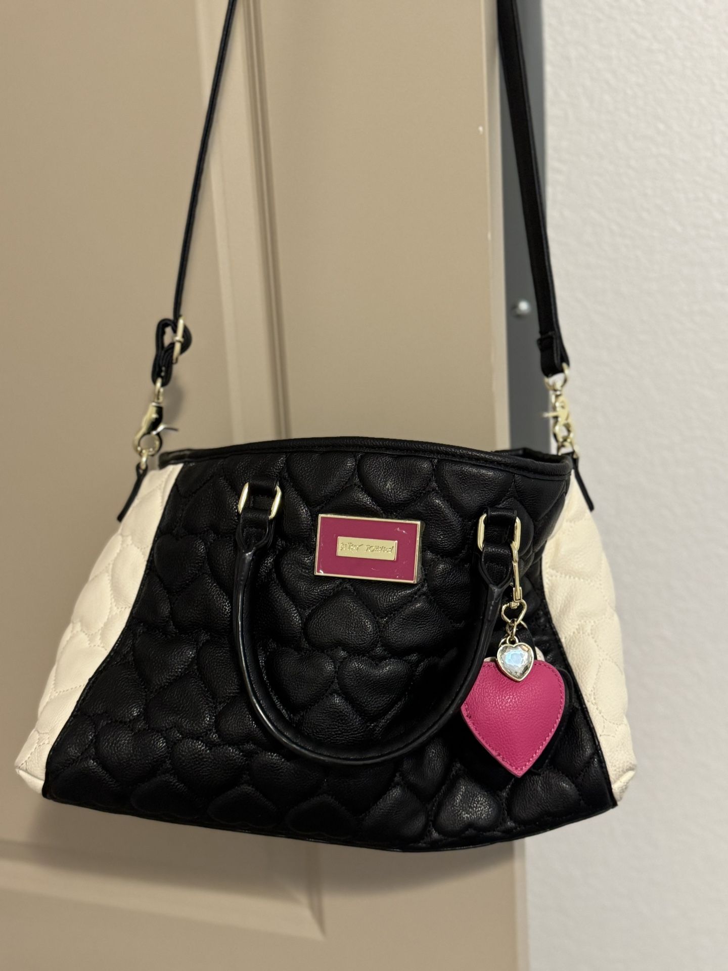 Betsey Johnson Heart Purse