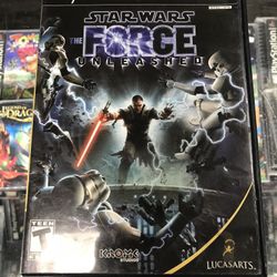 Star Wars Force Unleashed Ps2 $25 Gamehogs 11am-7pm