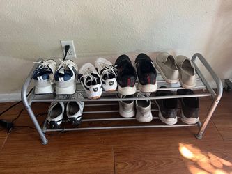 Heavy Duty Metal Shoes Rack carry up to 10 Pairs of shoes