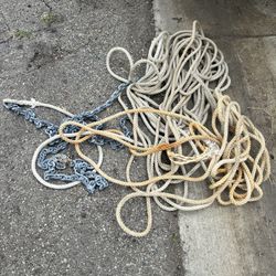 Boat Anchor Rope And Chain