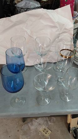 Drinking glasses long stem