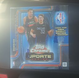 Topps Chrome Update Basketball 2025/2026 Mega Box Sealed