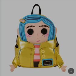 Loungefly 15th Anniversary Coraline Mini Backpack & Wallet