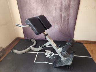 Valor fitness adjustable back extension bench