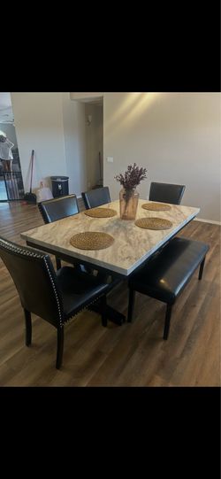 Granite dining table