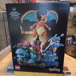 Pokemon Lego Venusaur, Charizard and Blastoise For Sale / Trade