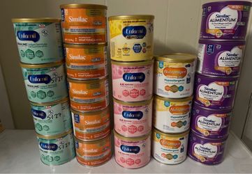 Small Cans For😊mula🍼🍼🍼Leche 7.2 OZ -8 OZEach 8$ FIRM . I have 25 Cans