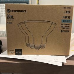 Ecosmart PAR38 90W LED (Daylight) 4 Pack (Wet Rated) 