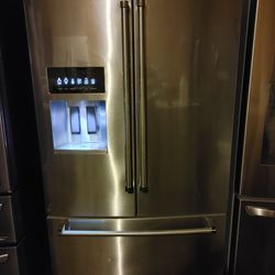Stainless Steel Kitchen Aid French Door Refrigerator