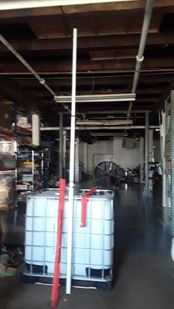 Land surveying measuring stick.