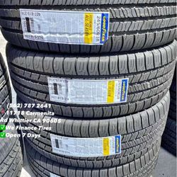 245/60R18 Goodyear Set of Tires Installed and Balanced Set de Llantas Nuevas Instaladas y Balanceadas