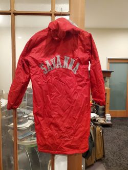 Swim Parka Used Twice Like New Furry Fleece Lined