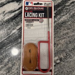 Franklin Dr. Glove Deluxe Lacing Kit | 4ft Rawhide Lace + Non-Slip Grip Needle