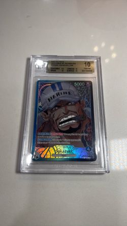 Sakazuki one piece card  Beckett 10 OP-05