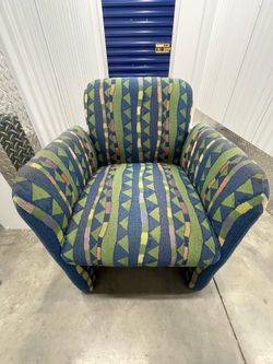 Postmodern Chiclet Club Chais set of 4 1980s