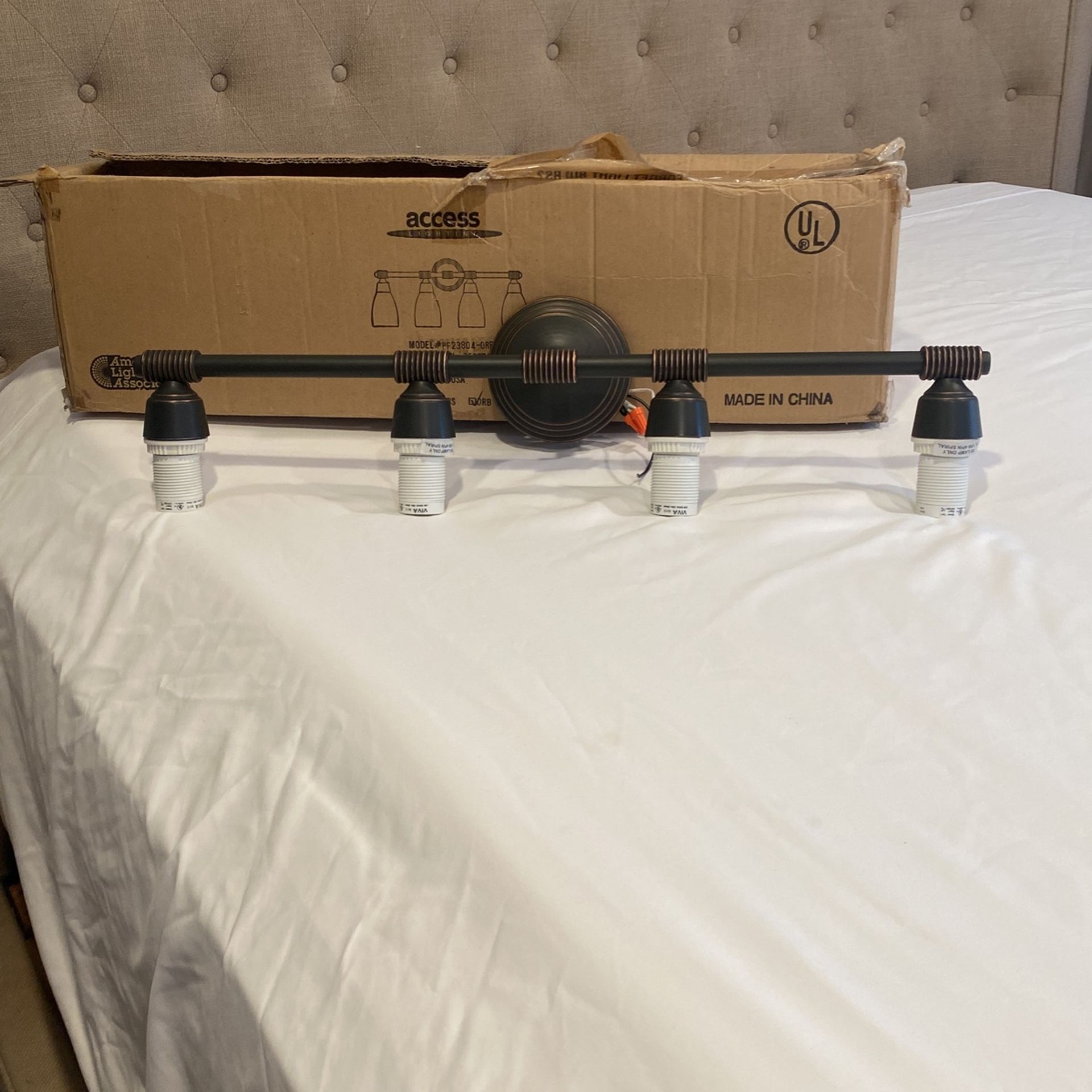 New Access Lighting Oil Rubbed Bronze Bathroom Lighting