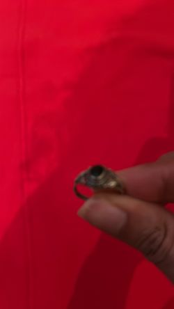 Black Onyx Silver Ring 