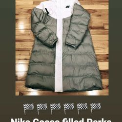 Nike long Goose filled Parka