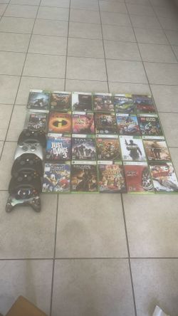 Xbox 360 Games And Controllers