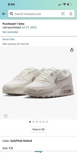 Nike Air Max 90, Size7.5 Women’s