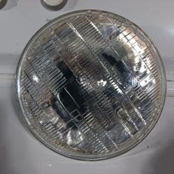 2 Round Glass Headlights For Older Cars