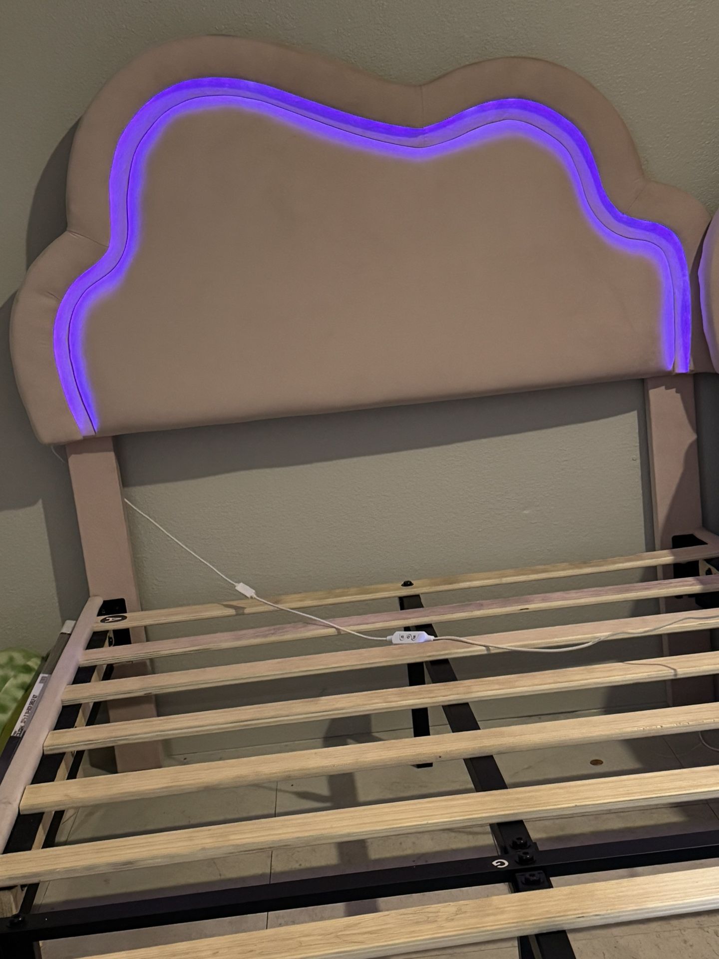 Twin Bed Frame Cloud LED Lights