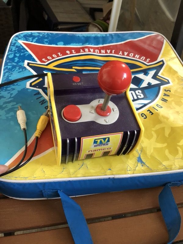 Power up for some classic 80s arcade games with this namco plug-and-play tv games video game system. just plug it directly into your tv and play pac