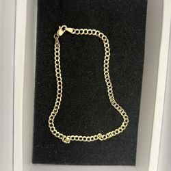 14k Anklet 